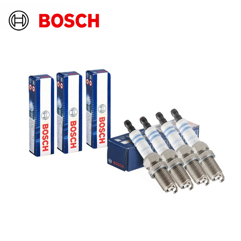 Bosch Spark Plug Iridium - ボッシュ製ダブルイリジウムスパークプラグFR8DII33X 4個セット（三菱ランサー、ヒュンダイツーソン、エラントラ、リオ、アクセント、ソナタ用）【OE:C2A1535】