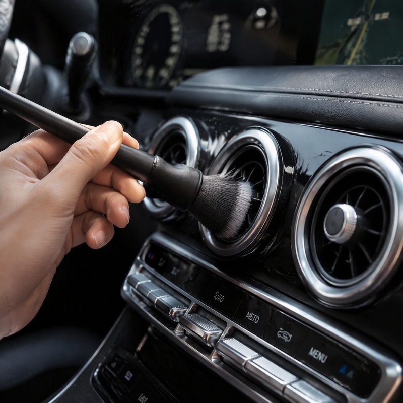 プレミアムソフトブラシ 車内清掃ブラシ ダッシュボード エア - Seat Cleaner Fabric のレビューと価格