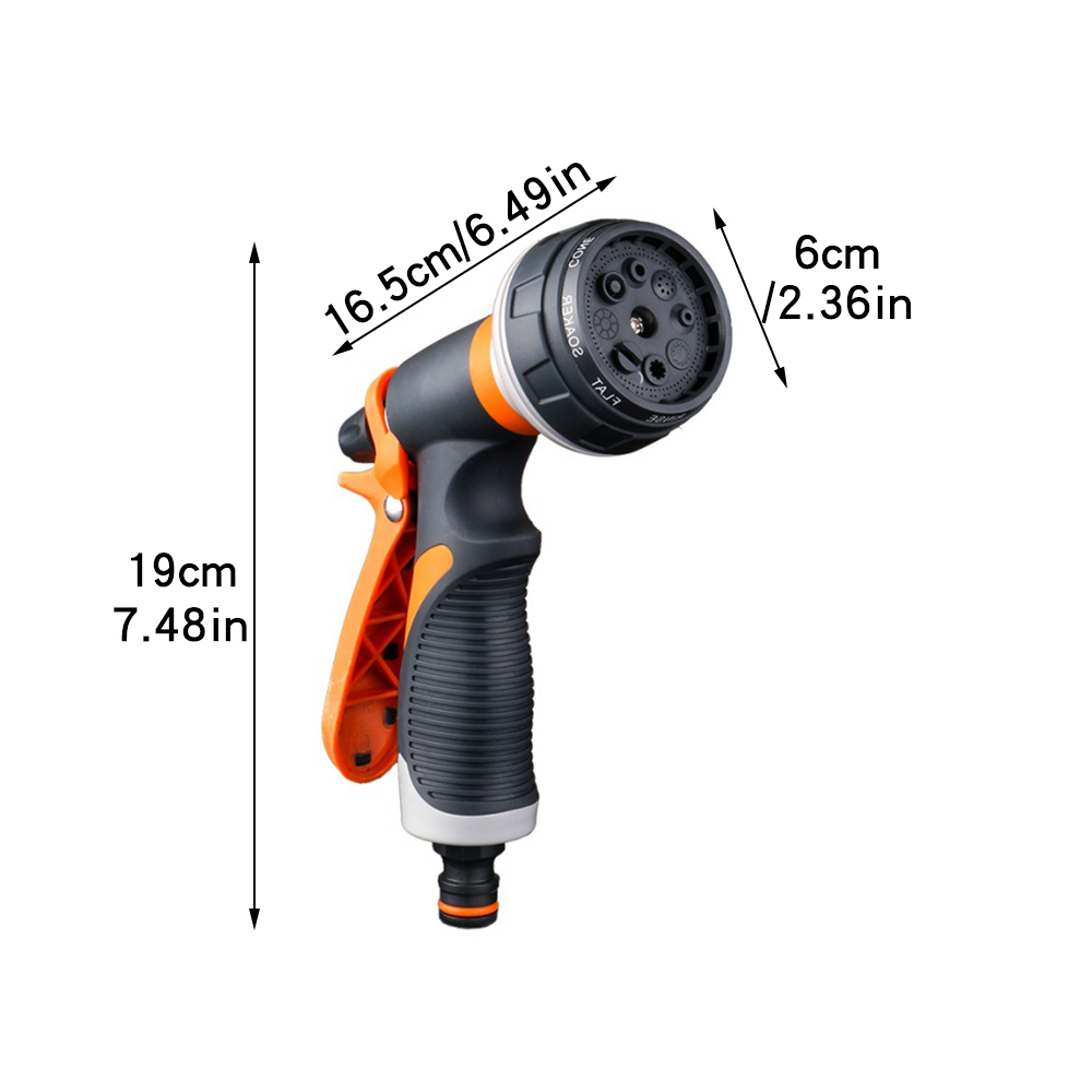 8 パターンガーデン水鉄砲ホースノズル多機能家庭用洗車庭水噴 - Car Shampoo Ph のレビューと価格