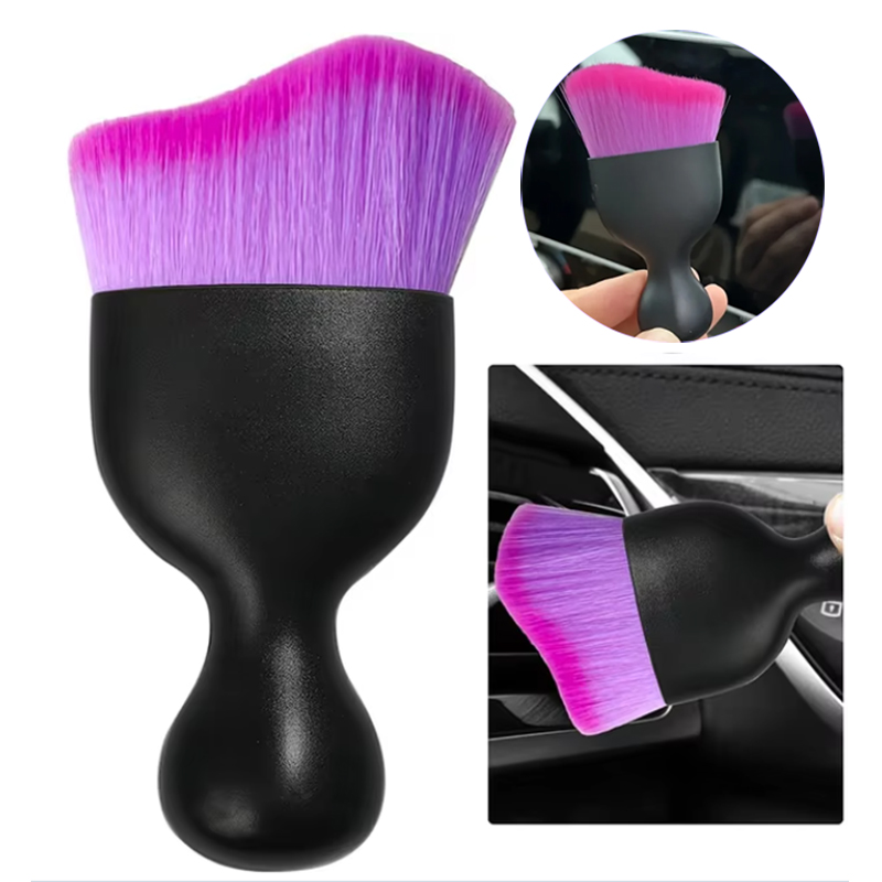 車のベントパープルクリーニングソフトブラシインテリアディテー - Interior Detailing Kit のレビューと価格