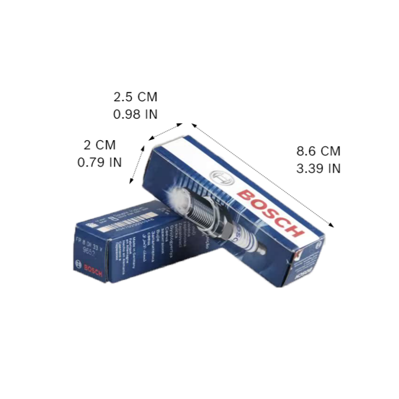 ボッシュ製ダブルイリジウムスパークプラグFR8DII33X  - Bosch Spark Plug Iridium のレビューと価格